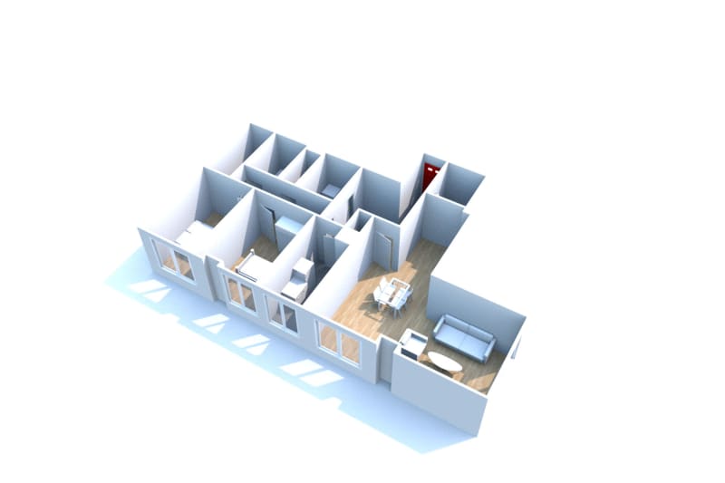 Grand appartement T3 à louer à Saint-Léger-du-Bourg-Denis - Image 2