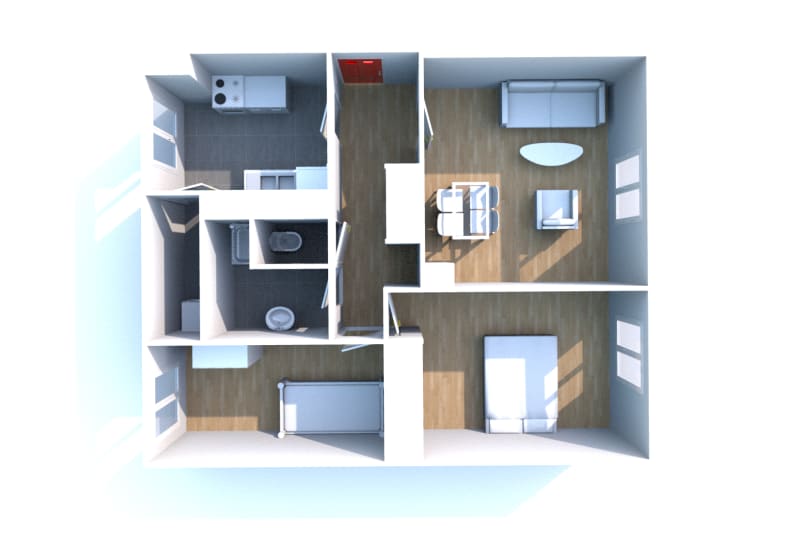 Appartement 3 pièces à louer à Saint-Nicolas-D'aliermont - Image 3
