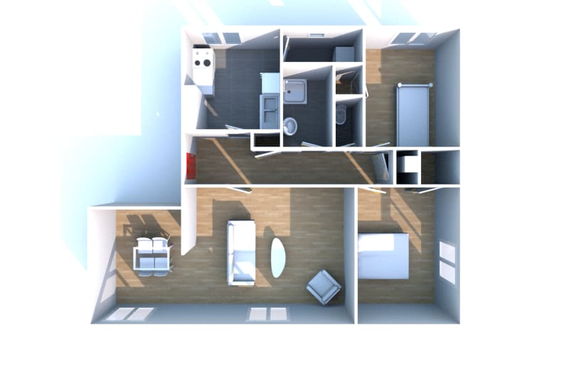 Appartement T4 à louer à Saint-Nicolas-D'aliermont - Image 3