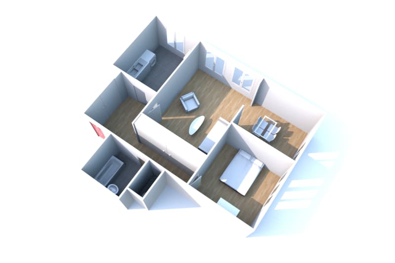 Saint-Pierre-de-Varengeville : location appartement F3 - Image 2