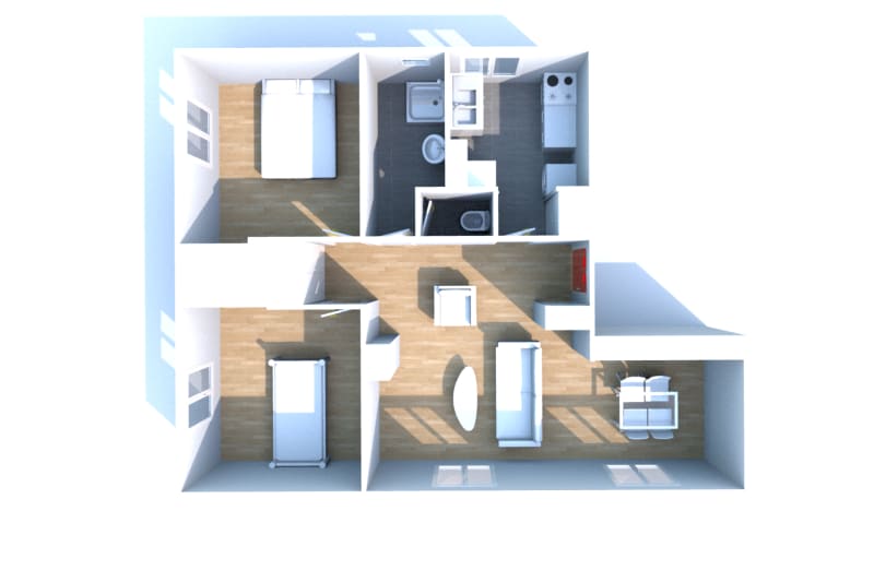 À louer : appartement T4 à Saint-Valéry-en-Caux - Image 3