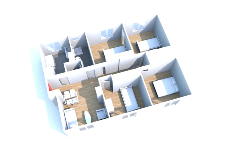 Appartement T5 à louer à Saint-Valéry-en-Caux avec vue sur port - Image 3