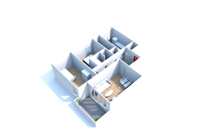 Appartement T3 à louer à Saint-Valéry-en-Caux - Image 2