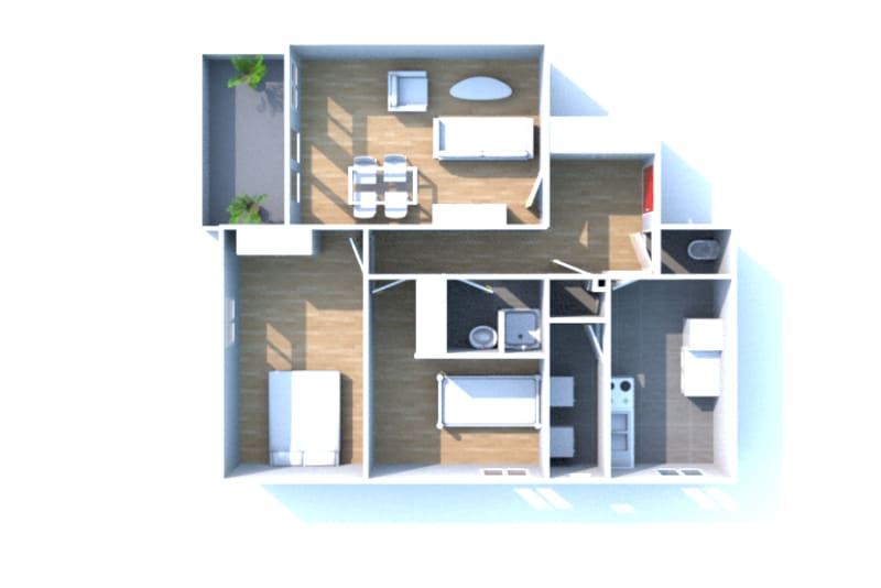 Location Saint-Valéry-en-Caux d'un T3 - Image 3