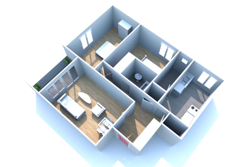 Appartement T3 à louer à Saint-Valéry-en-Caux - Image 2