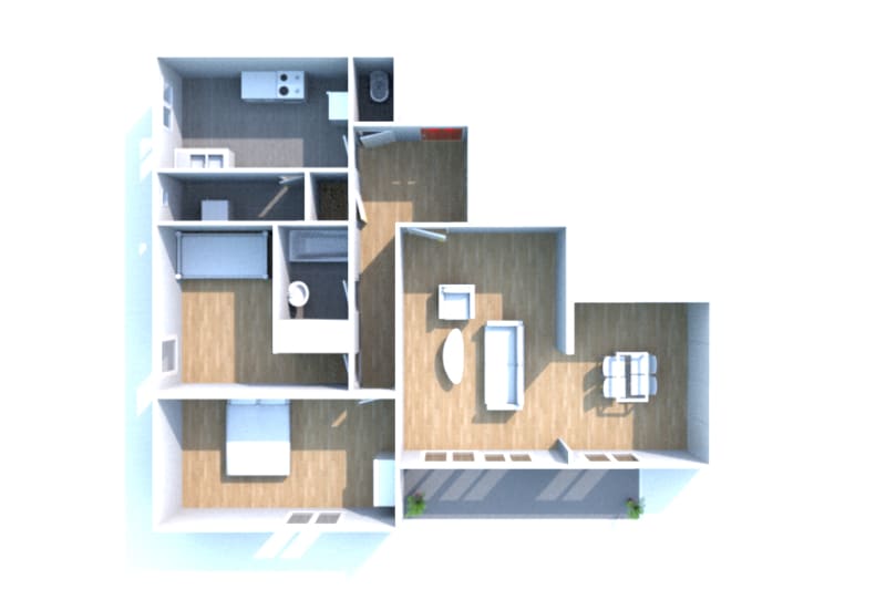 Grand appartement 3 pièces à louer à Saint-Valéry-en-Caux - Image 3