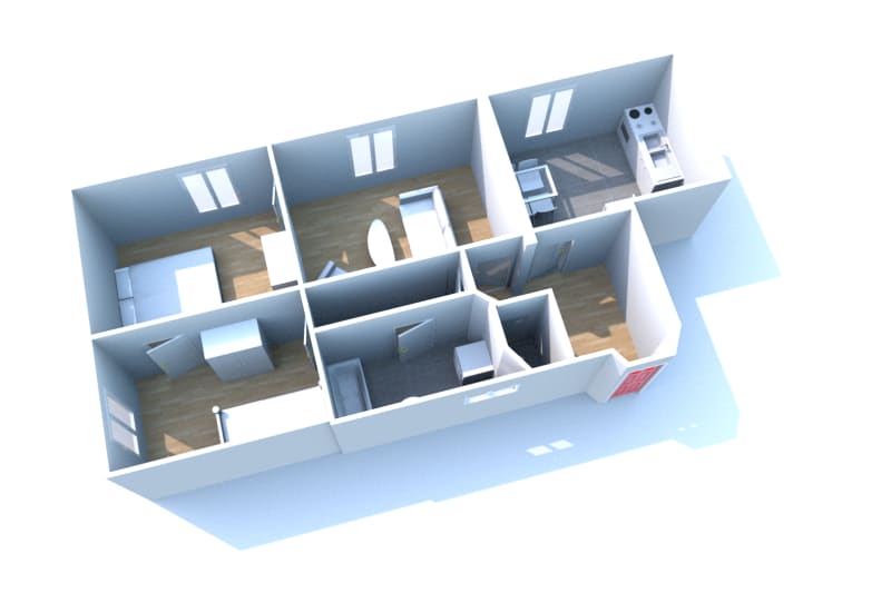 Appartement F3 en location à Saint-Valéry-en-Caux - Image 3