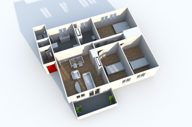 Appartement F4 à louer à Sotteville-lès-Rouen - Image 4