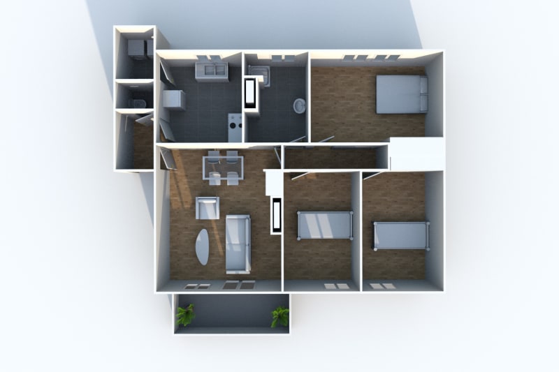 Appartement F4 à louer à Sotteville-lès-Rouen - Image 5