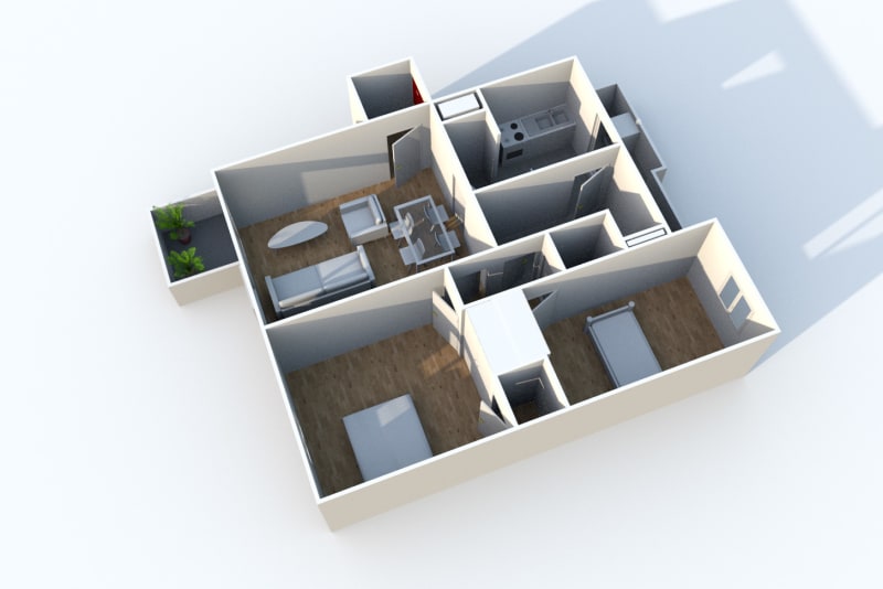 Appartement T3 dans une résidence arborée à Sotteville-lès-Rouen - Image 6