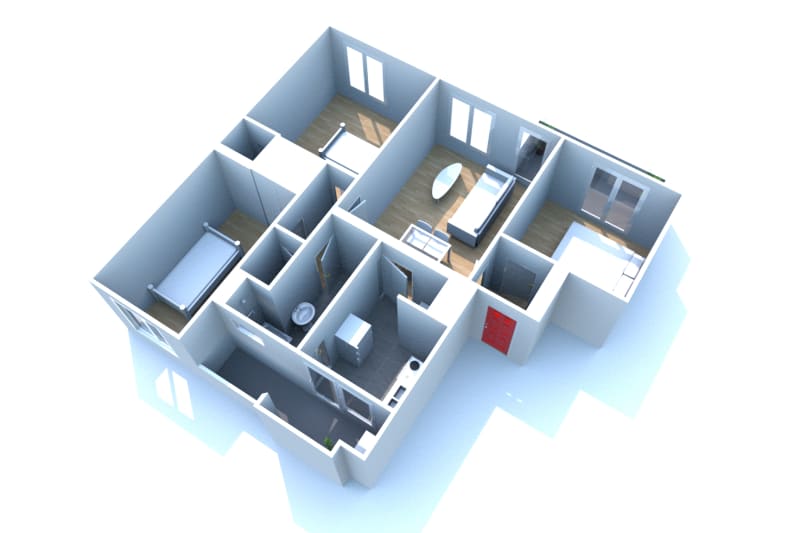 F4 appartement en location à Sotteville-lès-Rouen - Image 1