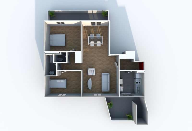 Appartement T3 à louer proche de l'hotêl de ville de Sotteville-lès-Rouen - Image 4