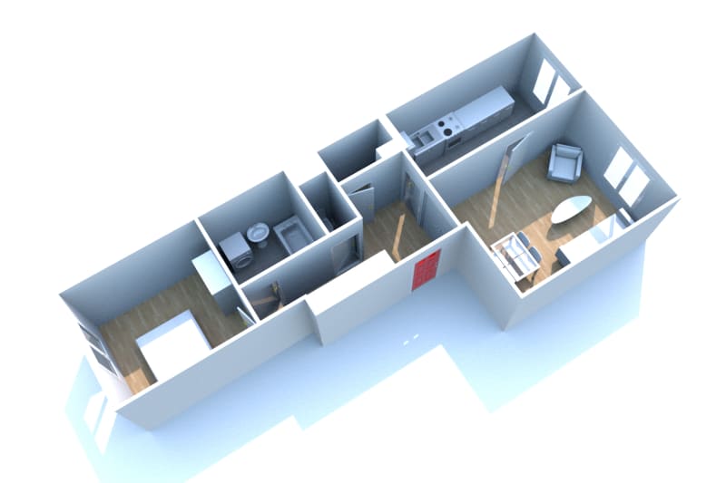 Appartement T2 en location à Yainville - Image 3