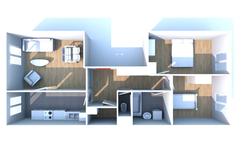 Appartement T3 en location à Yainville - Image 4