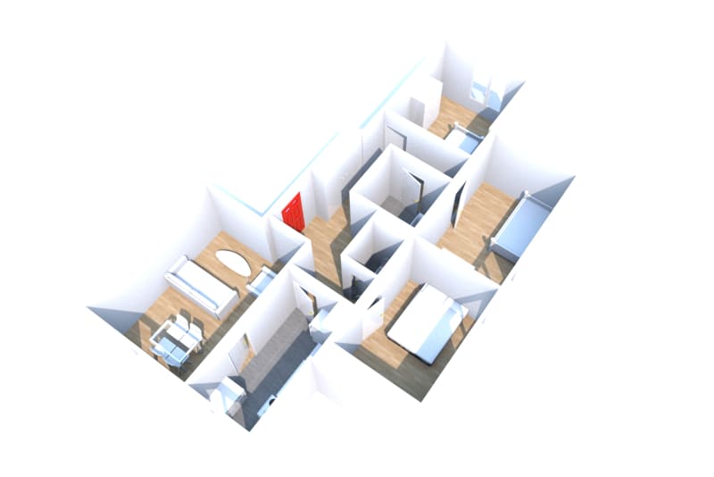 À Yainville, location d’un appartement de 4 pièces - Image 2