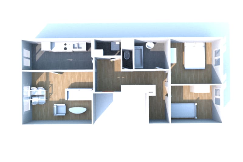Appartement 3 pièces à louer à Yainville - Image 3
