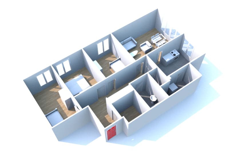 Location appartement T4 à Yébleron dans un environnement calme - Image 3