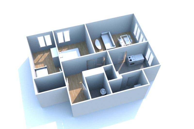 Location appartement T3 à Yébleron - Image 2