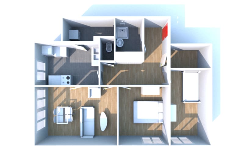 Location appartement T3 à Yébleron - Image 3