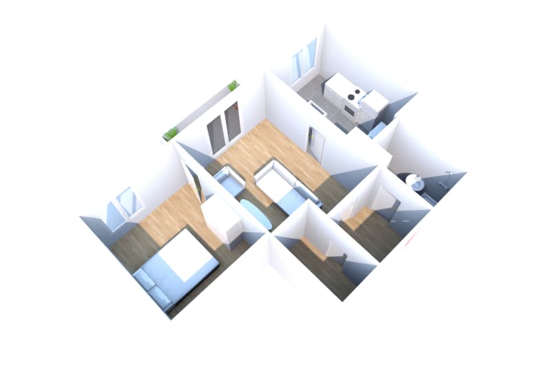 À louer : appartement 2 pièces à Yerville - Image 2