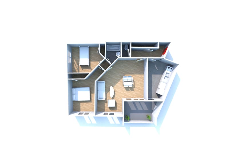 Appartement 3 pièces à louer à Yerville - Image 3